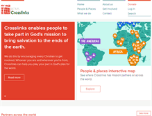 Tablet Screenshot of crosslinks.org